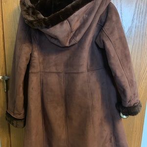 Really nice fur coat. Very warm